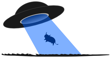 Free To Use   Public Domain Flying Saucer Clip Art