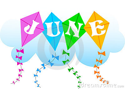 June Clip Art June Kites Eps 787648 Jpg