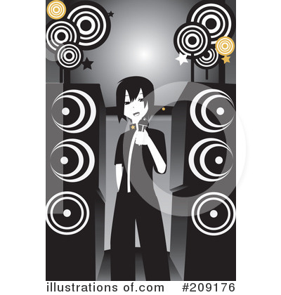 Karaoke Clipart  209176 By Mayawizard101   Royalty Free  Rf  Stock    