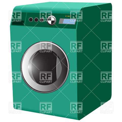 Laundry Washer Machine Download Royalty Free Vector Clipart  Eps 