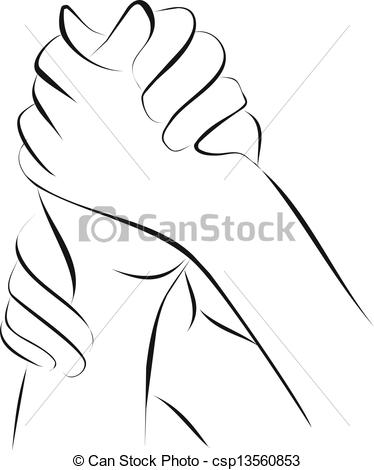 Palliative Care   Holding Hands With Hope Csp13560853   Search Clipart    