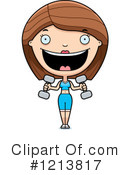 Personal Trainer Clipart  1213816 By Cory Thoman   Royalty Free  Rf