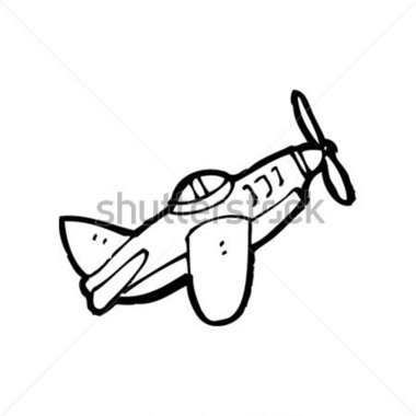 Propeller Plane Cartoon