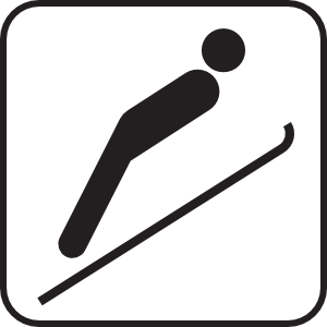 Showing Gallery For Ski Jumping Logo