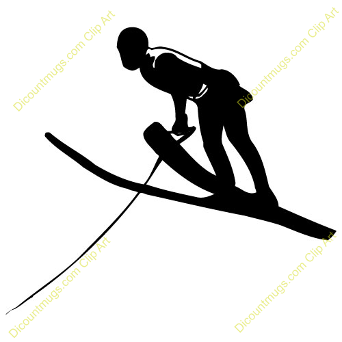 Ski Jump Clip Art Clipart 14151 Bigwaterskijump
