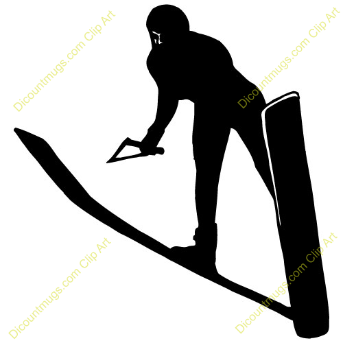 Ski Jump Clip Art Clipart 14184 Waterskisjump