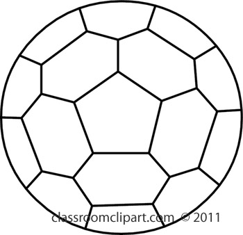 Sports   Soccer Ball 411rc   Classroom Clipart