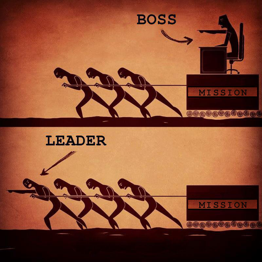 This Simple Graphic Depicts The Difference Between A Bad Boss And A    