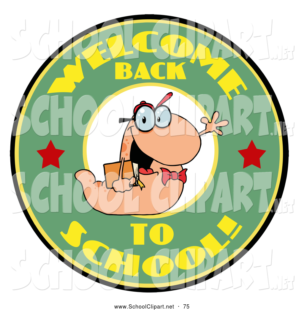 Welcome Back To School Circle School Clip Art Hit Toon