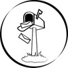 Black And White Mailbox Clipart