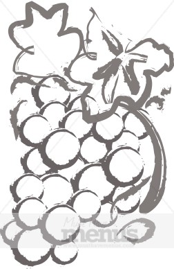 Bunch Of Grapes Clipart
