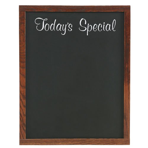 Buy Wall Mounted Cafe Menu Chalkboard With Today S Special With Wood    