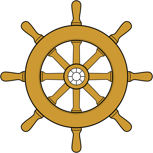 Description Steering Wheel Ship Svg