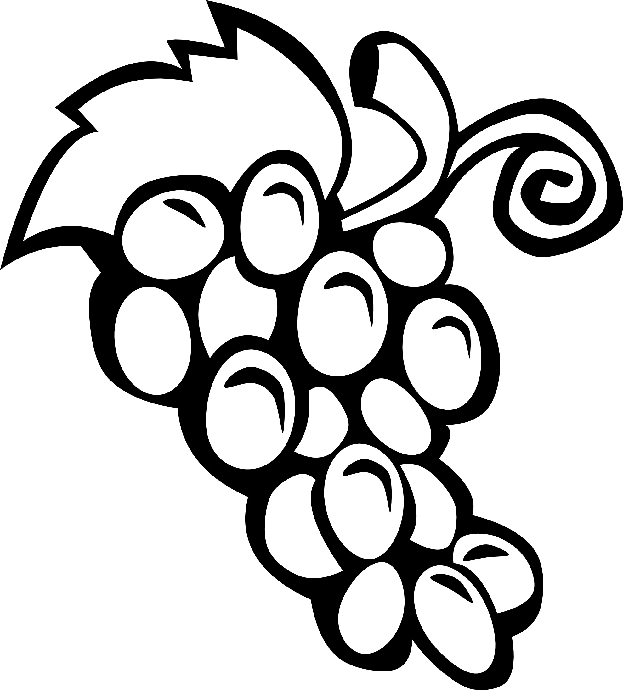 Fruit Clipart Black And White   Clipart Panda   Free Clipart Images