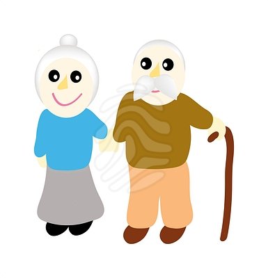 Grandmother And Grandfather Clipart Grandmother And Grandfather
