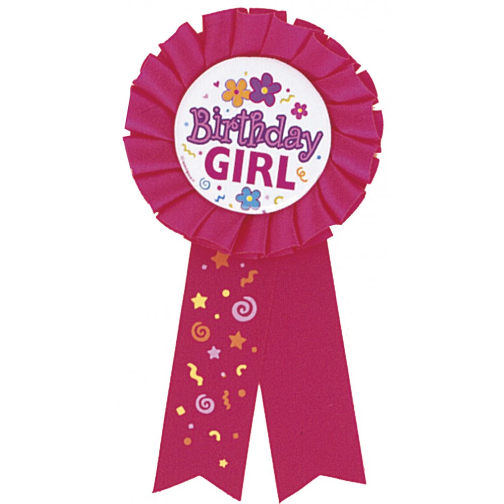 Home   Kids Party Supplies   Birthday Badges   Birthday Girl