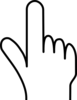 Pointing Finger Clip Art At Clker Com   Vector Clip Art Online