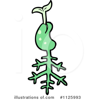 Sprout Clipart  1125993   Illustration By Lineartestpilot
