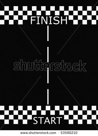 Start Finish Race Stock Photo 53590210   Shutterstock