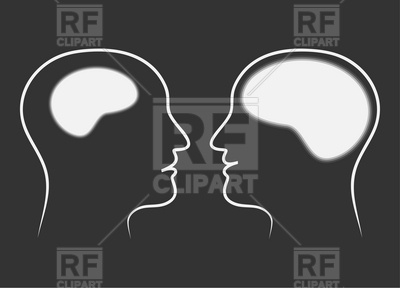 Clever And Stupid   Two Men Brains Size Comparison 12609 Download