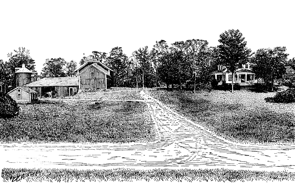 Clipart Farm House