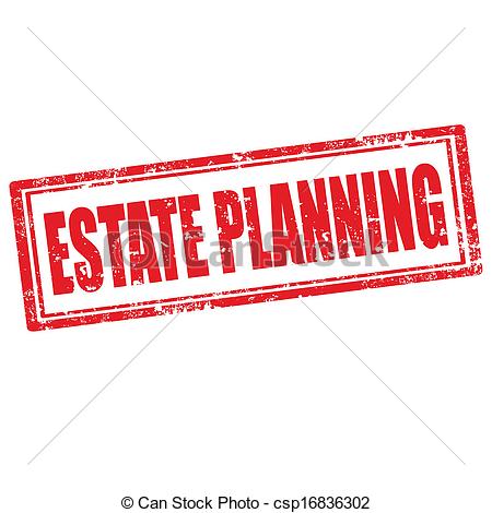 Estate Planning Stamp   Csp16836302