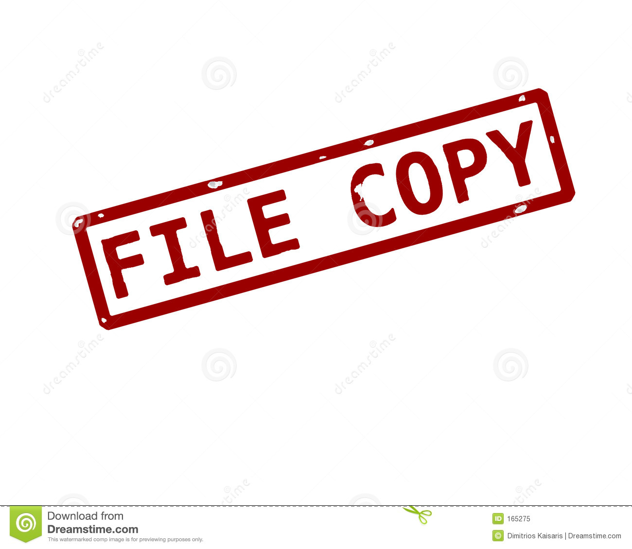 File Copy Ink Stamp Royalty Free Stock Photo   Image  165275