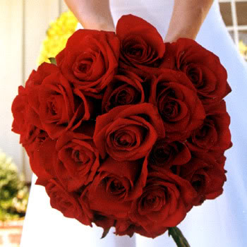 Flowersphotogallery Bl   Red Bridal Roses Bouquets Photos    Flowers    