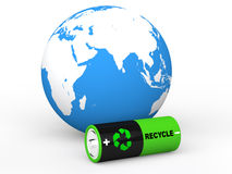 Globe Earth Recycle Symbol Stock Vectors Illustrations   Clipart