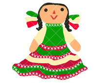 Mexican Doll Clipart   Mexican Traditional Toy  Rag Doll  In The    