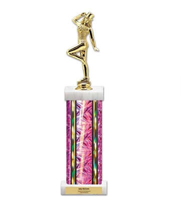 Pretty In Pink Tap Dance Trophy The Pretty In Pink Tap Dance Trophy