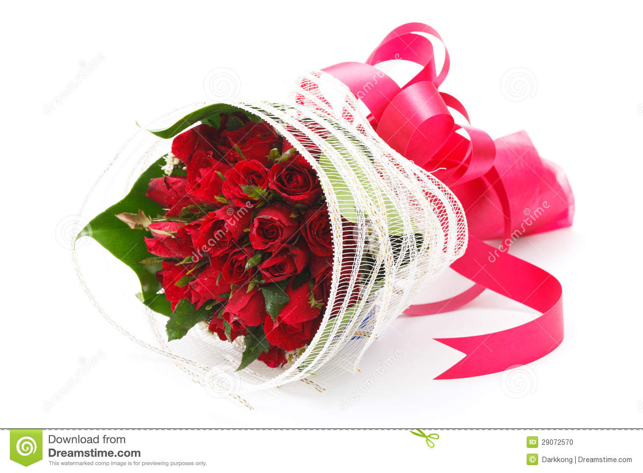 Red Rose Bouquet Stock Photo   Image  29072570
