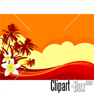 Related Beach Background Cliparts  