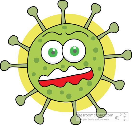 Science   Virus 01 1028   Classroom Clipart