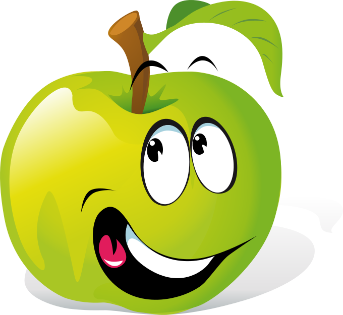 Search Terms  Apple Apple Cartoon Face Food Fruit