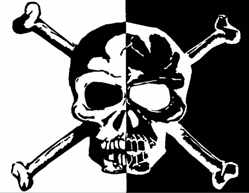 Tone Skull Flag   Http   Www Wpclipart Com Signs Symbol Skull Skull    