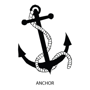 102 Of Sea Simple Silhouette Anchor Ebay For Boat Boat Clipart