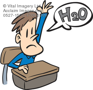 Clipart Illustration Of A Student Answering A Question   Acclaim Stock