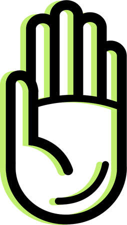 High Five Hand Clipart Illustration Of A Hand