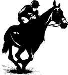 Horsehorsebackiconillustrationjockeyjumpleisuremammalnature