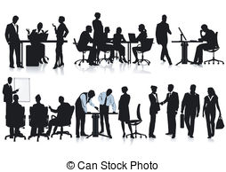 Office Staff Clip Art And Stock Illustrations  2995 Office Staff Eps