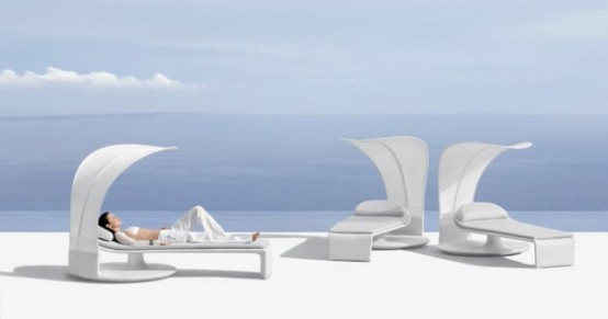Remarkable Elegant Outdoor Chaise Lounge   Summer Cloud By Dedon 554