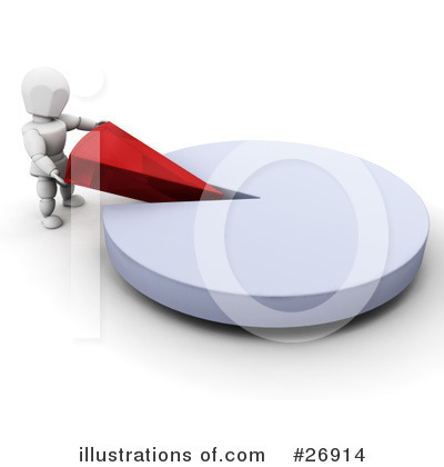 Royalty Free Rf Pie Chart Clipart Illustration 26914 By Kj Pargeter