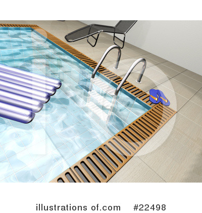Royalty Free  Rf  Swimming Pool Clipart Illustration By Kj Pargeter