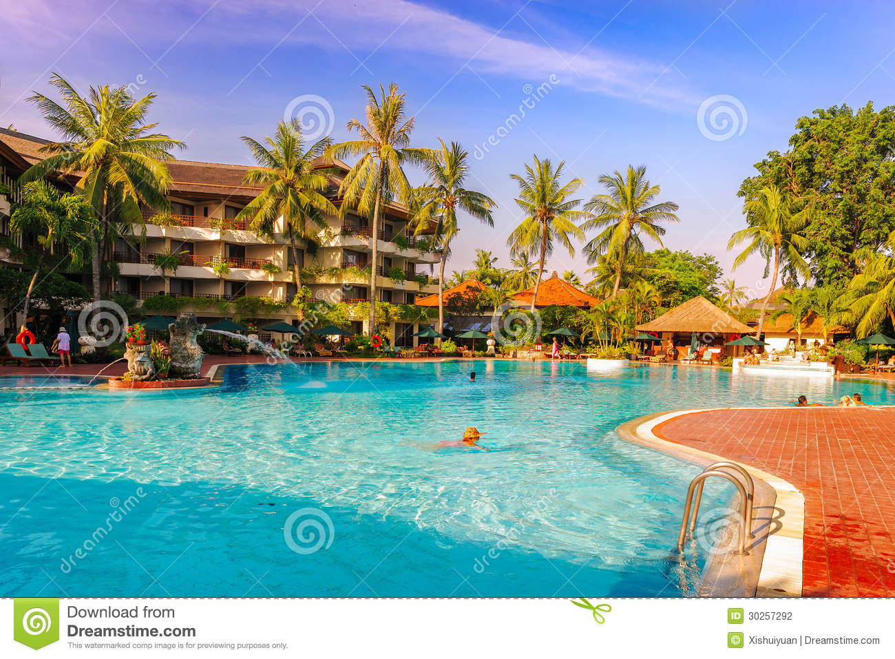 The Five Star Hotel Swimming Pool Stock Photography   Image  30257292