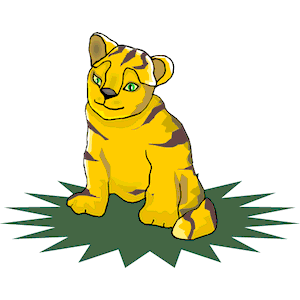 Tiger Cub Clipart