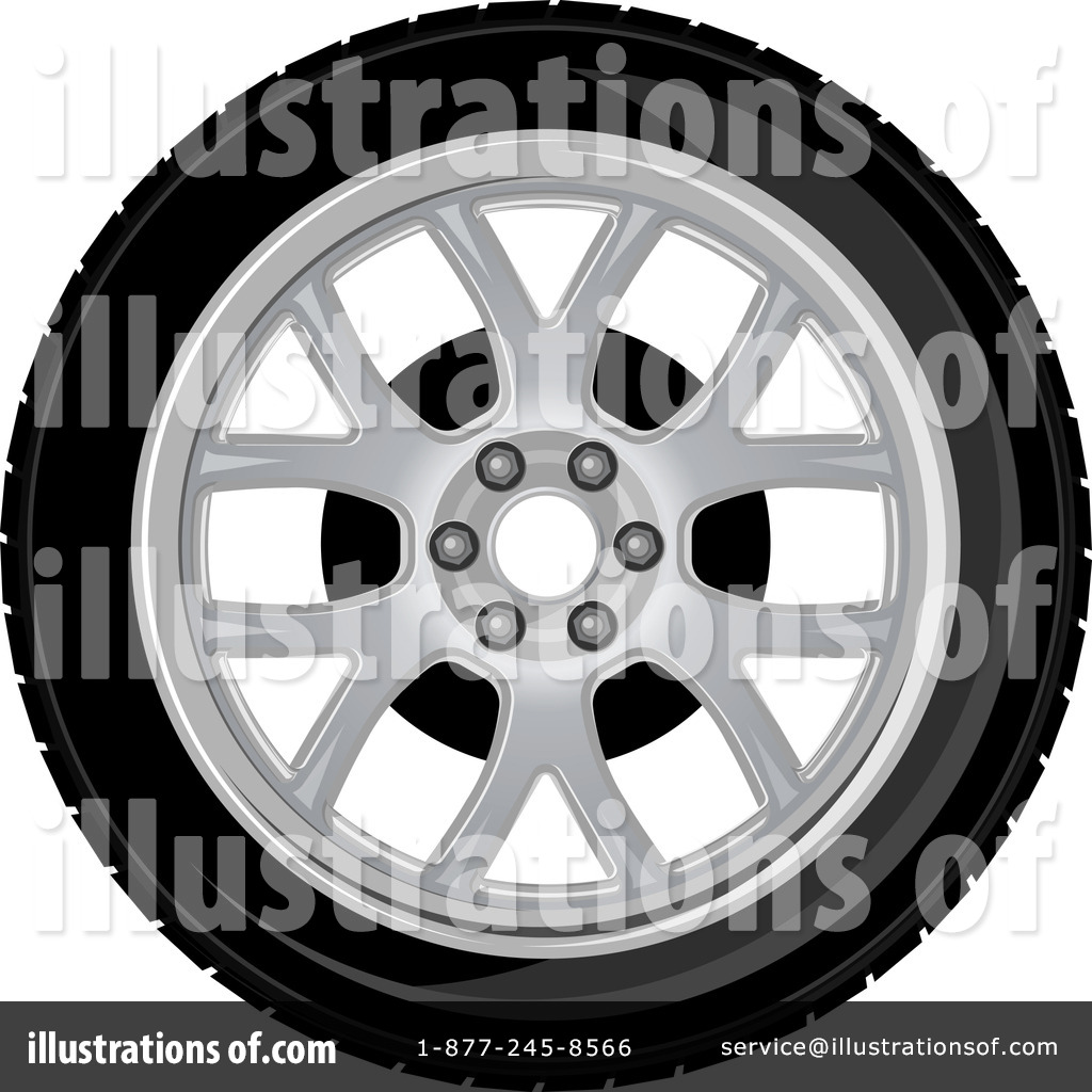 Tire Clipart  1062399 By Seamartini Graphics   Royalty Free  Rf  Stock