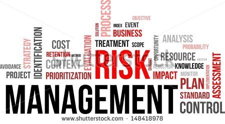 Word Cloud Of Risk Management Related Items   Stock Vector
