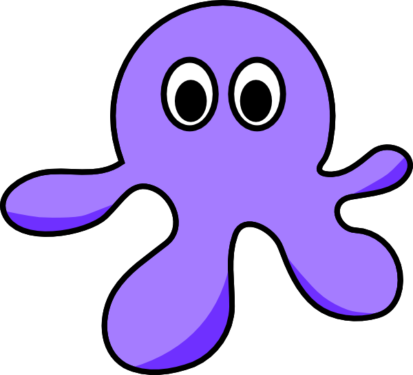 Cartoon Octopus Clip Art At Clker Com   Vector Clip Art Online