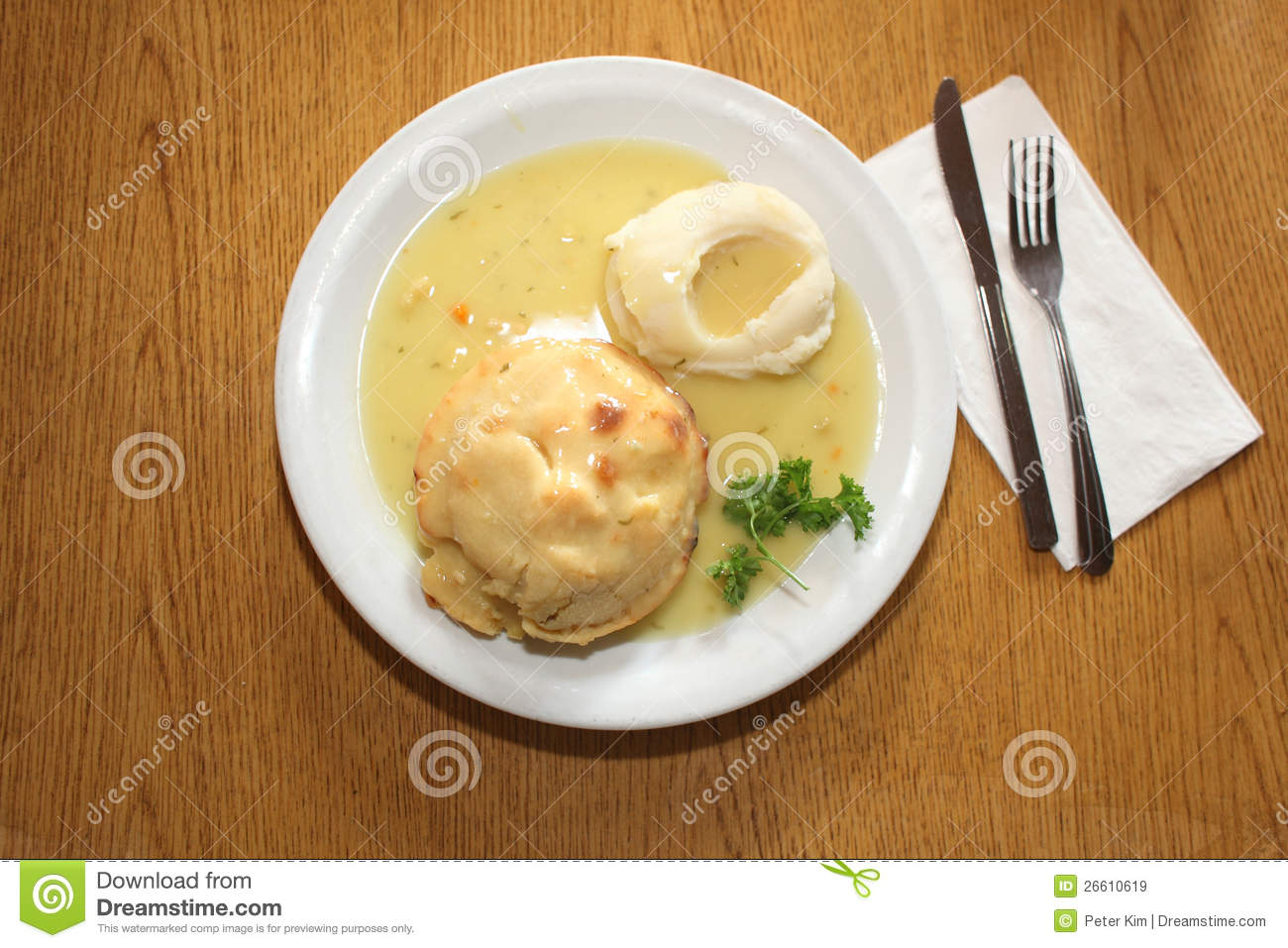 Chicken Pot Pie Royalty Free Stock Images   Image  26610619